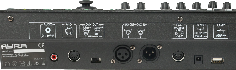 Ayra Light Controller back